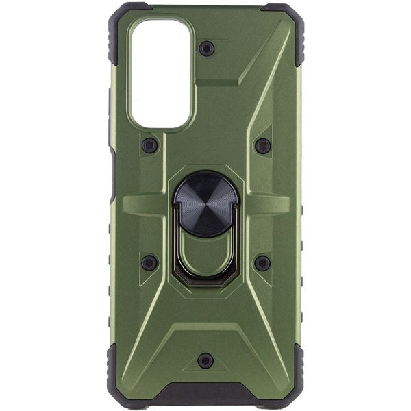 Удароміцний чохол Pathfinder Ring для Xiaomi Redmi Note 11S Зелений / Army Green (224778) 224778 фото