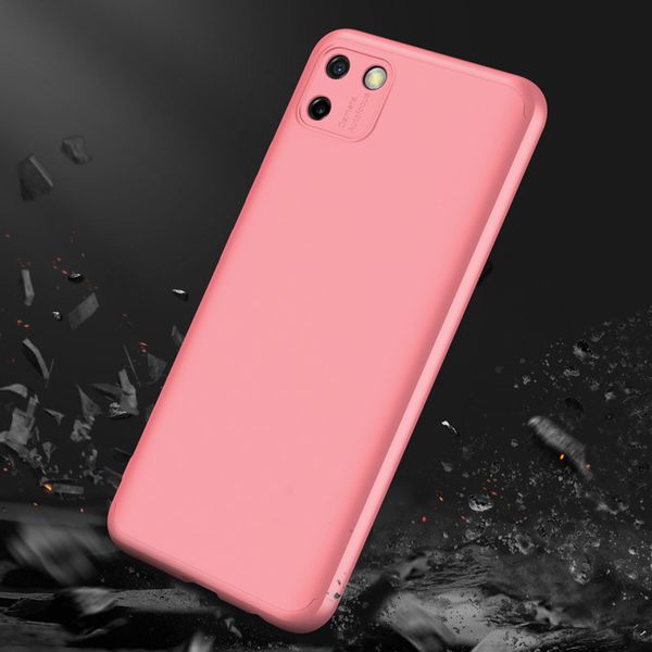 Пластикова накладка GKK LikGus 360 градусів (opp) для Realme C11 Рожевий / Rose Gold (145098) 145098 фото