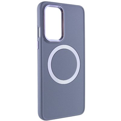 TPU чохол Bonbon Metal Style with MagSafe для OnePlus 9 Сірий / Lavender (258529) 258529 фото