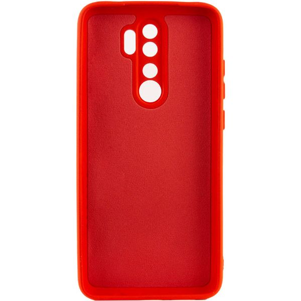 Чехол TPU GETMAN Liquid Silk Full Camera для Xiaomi Redmi Note 8 Pro Красный / Red (299601) 299601 фото