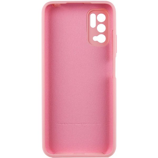 Чохол Silicone Cover Full Camera (AA) для Xiaomi Redmi Note 10 5G Рожевий / Pudra (188010) 188010 фото