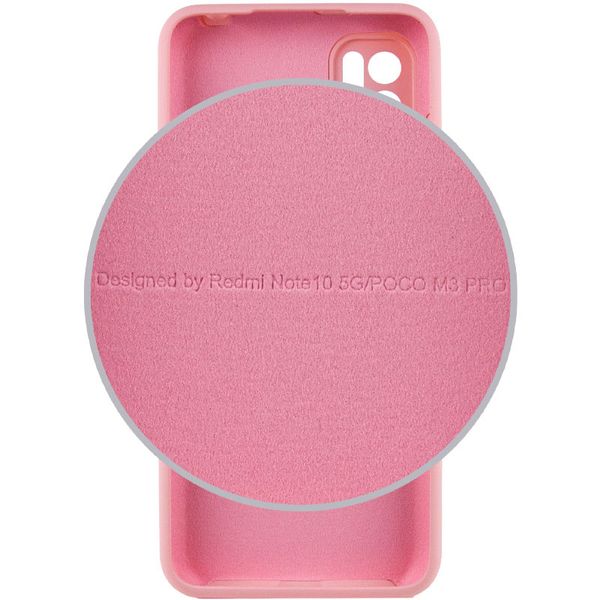 Чохол Silicone Cover Full Camera (AA) для Xiaomi Redmi Note 10 5G Рожевий / Pudra (188010) 188010 фото