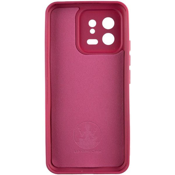 Чохол Silicone Cover Lakshmi Full Camera (A) для Xiaomi 13 Бордовий / Marsala (248201) 248201 фото