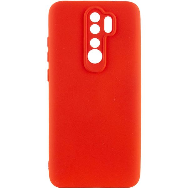 Чехол TPU GETMAN Liquid Silk Full Camera для Xiaomi Redmi Note 8 Pro Красный / Red (299601) 299601 фото