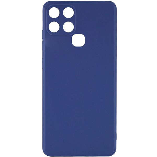 Силіконовий чохол Candy Full Camera для Infinix Smart 6 Синій / Dark Blue (255823) 255823 фото