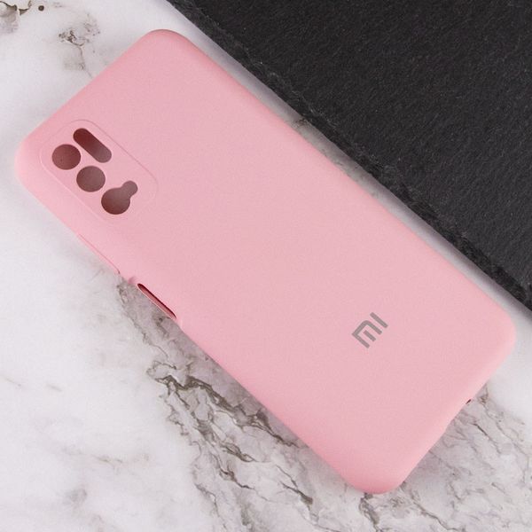 Чохол Silicone Cover Full Camera (AA) для Xiaomi Redmi Note 10 5G Рожевий / Pudra (188010) 188010 фото