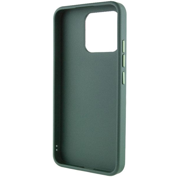 TPU чохол Bonbon Metal Style with MagSafe для Xiaomi 14 Pro Зелений / Army Green (270641) 270641 фото