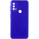 Чохол Silicone Cover Lakshmi Full Camera (A) для Motorola Moto E40 Синій / Iris (272151) 272151 фото 1