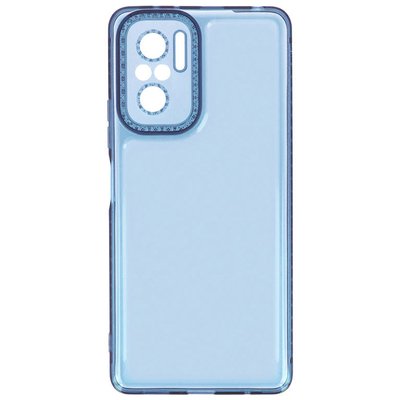 Чохол TPU Starfall Clear для Xiaomi Redmi Note 10 Блакитний (251208) 251208 фото