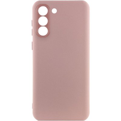 Чохол Silicone Cover Lakshmi Full Camera (A) для Samsung Galaxy S21 Рожевий / Pink Sand (212457) 212457 фото