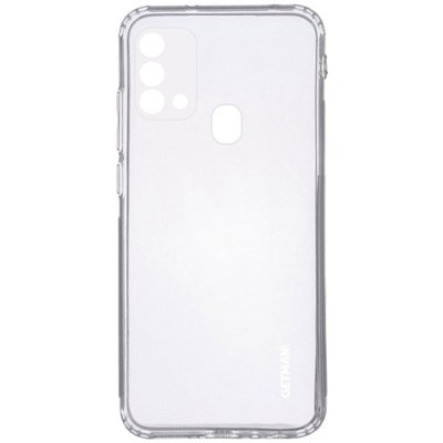 TPU чохол GETMAN Clear 1,0 mm для для Samsung Galaxy M21s Безбарвний (прозорий) (162630) 162630 фото