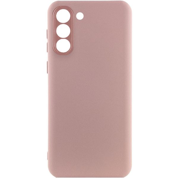 Чехол Silicone Cover Lakshmi Full Camera (A) для Samsung Galaxy S21 Розовый / Pink Sand (212457) 212457 фото