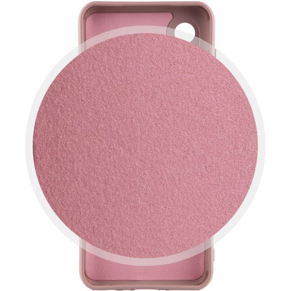 Чехол Silicone Cover Lakshmi Full Camera (A) для Samsung Galaxy S21 Розовый / Pink Sand (212457) 212457 фото