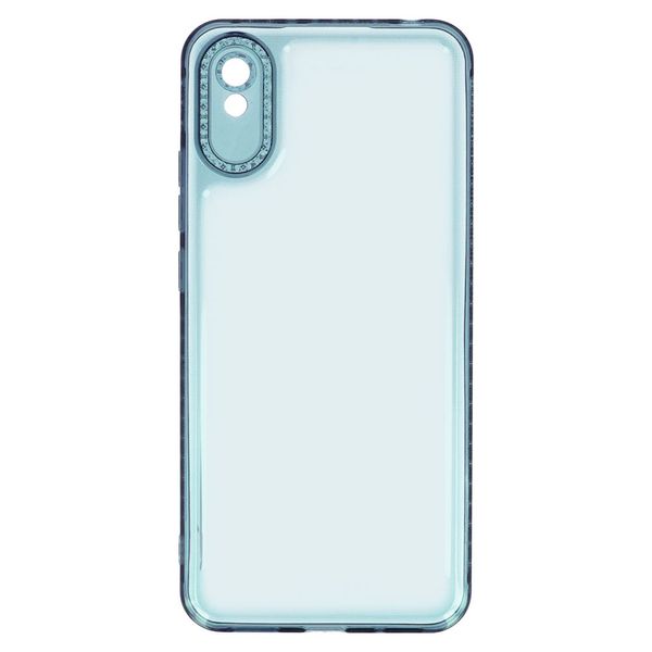 Чохол TPU Starfall Clear для Xiaomi Redmi 9A Блакитний (251198) 251198 фото