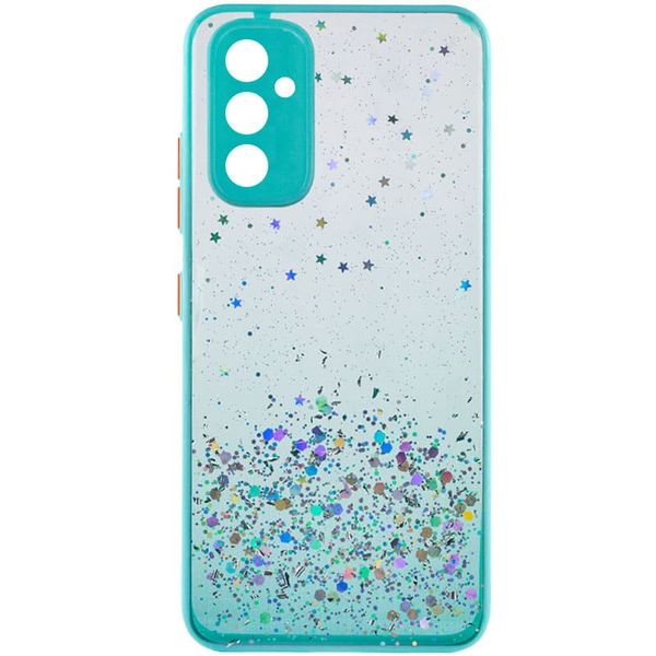 TPU чехол Spangle star с защитой камеры для Samsung Galaxy A34 5G Бирюзовый (258950) 258950 фото