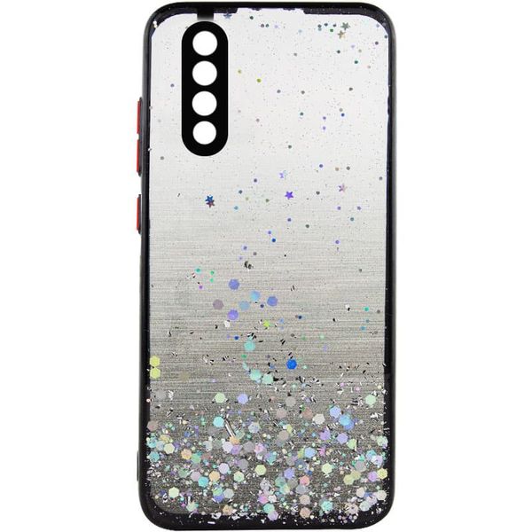 TPU чохол Spangle star з захистом камери для Samsung Galaxy A50 (A505F) Чорний (201078) 201078 фото