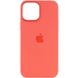 Чехол Silicone case (AAA) full with Magsafe and Animation для Apple iPhone 12 Pro Max (6.7") Оранжевый / Pink citrus (187909) 187909 фото 2