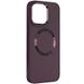 TPU чохол Bonbon Metal Style with MagSafe для Apple iPhone 14 Plus (6.7") Бордовий / Plum (251420) 251420 фото 1