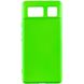 Чохол Silicone Cover Lakshmi (A) для Google Pixel 6 Салатовий / Neon Green (266975) 266975 фото 1