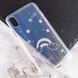 TPU+Glass чохол Aurora Space для Apple iPhone XS (5.8") Веселка (166534) 166534 фото 2