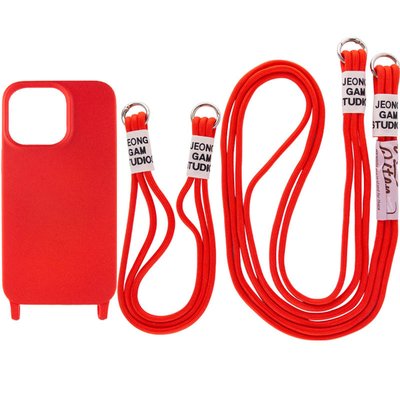 Чохол TPU two straps California для Apple iPhone 11 Pro Max (6.5") Червоний (218982) 218982 фото
