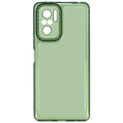 Чохол TPU Starfall Clear для Xiaomi Redmi Note 10 Зелений (251209) 251209 фото