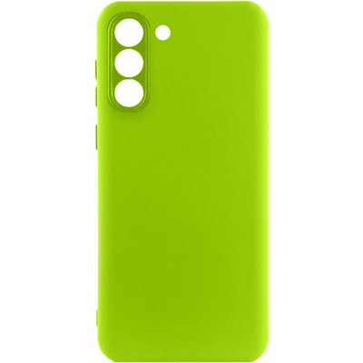Чохол Silicone Cover Lakshmi Full Camera (A) для Samsung Galaxy S21 Салатовий / Neon Green (212459) 212459 фото