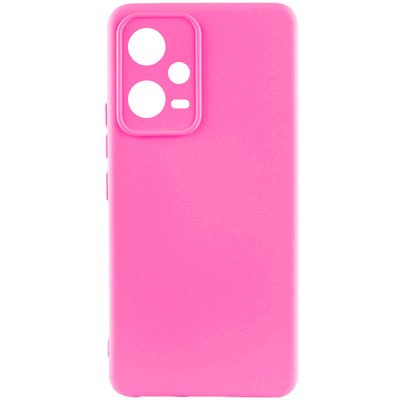 Чохол Silicone Cover Lakshmi Full Camera (AAA) для Xiaomi Redmi Note 12 5G Рожевий / Barbie pink (264015) 264015 фото