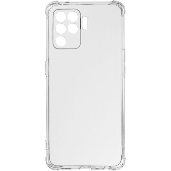 TPU чохол GETMAN Ease logo посилені кути Full Camera для Oppo Reno 5 Lite Безбарвний (прозорий) (283268) 283268 фото