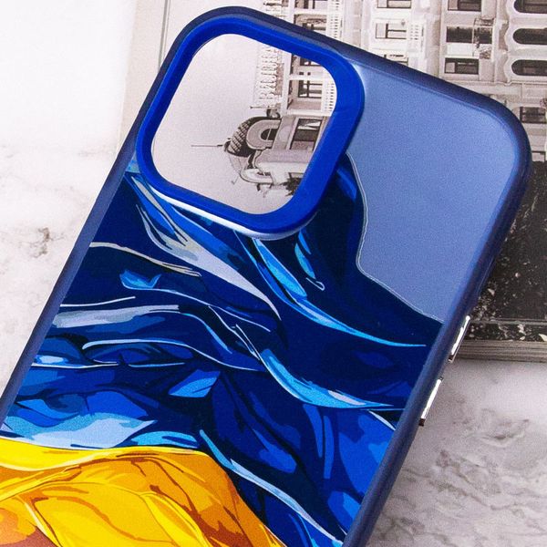 TPU+PC чохол TakiTaki Magic glow для Apple iPhone 11 (6.1") Flag / Blue (268684) 268684 фото