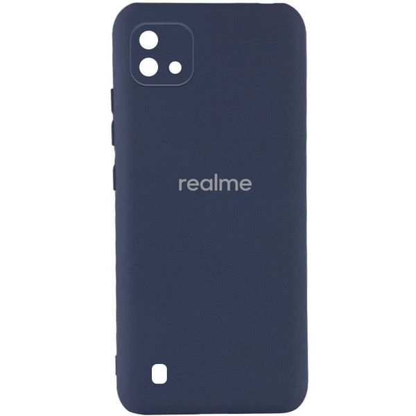 Чохол Silicone Cover My Color Full Camera (A) для Realme C11 (2021) Синій / Midnight blue (207377) 207377 фото