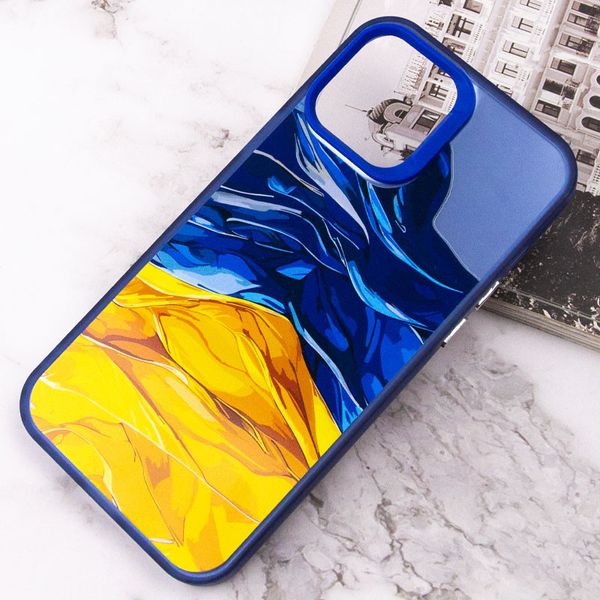 TPU+PC чохол TakiTaki Magic glow для Apple iPhone 11 (6.1") Flag / Blue (268684) 268684 фото