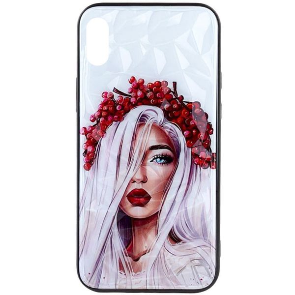 TPU+PC чохол Prisma Ladies для Apple iPhone XS (5.8") Ukrainian Girl (228079) 228079 фото