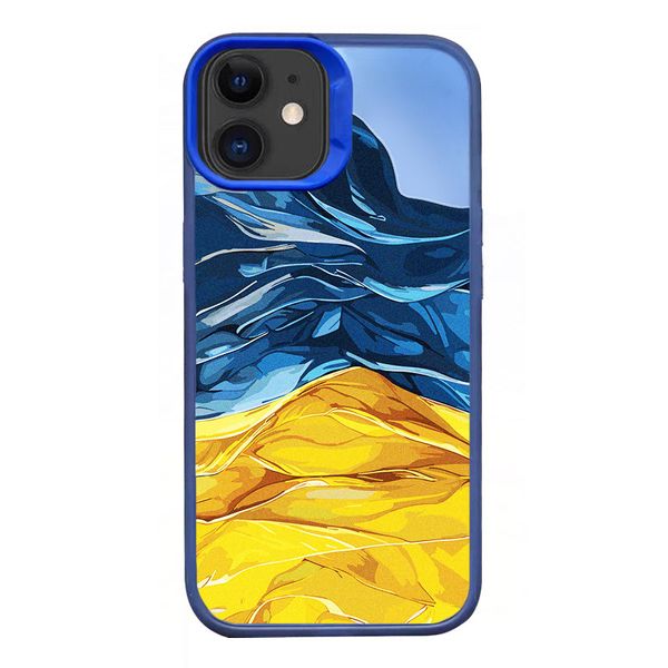 TPU+PC чохол TakiTaki Magic glow для Apple iPhone 11 (6.1") Flag / Blue (268684) 268684 фото