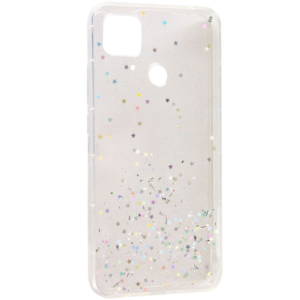 TPU чохол Star Glitter для Xiaomi Redmi 10C Прозорий (235384) 235384 фото