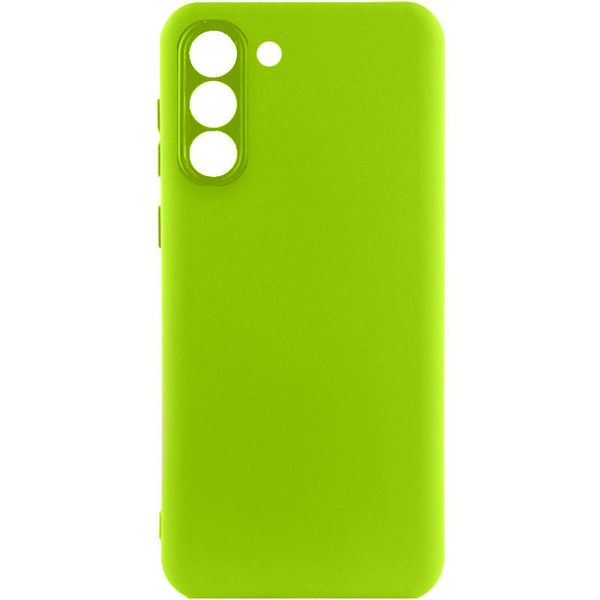 Чохол Silicone Cover Lakshmi Full Camera (A) для Samsung Galaxy S21 Салатовий / Neon Green (212459) 212459 фото