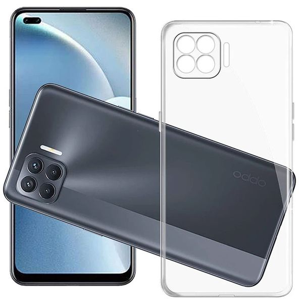 TPU чохол Epic Transparent 1,5mm Full Camera для Oppo F17 Pro Безбарвний (прозорий) (210975) 210975 фото