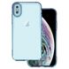 Чохол TPU Starfall Clear для Apple iPhone XS Max (6.5") Блакитний (254147) 254147 фото 1