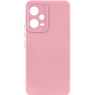 Чохол Silicone Cover Lakshmi Full Camera (AAA) для Xiaomi Redmi Note 12 5G Рожевий / Light pink (264016) 264016 фото