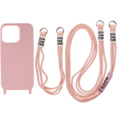 Чохол TPU two straps California для Apple iPhone 11 Pro Max (6.5") Рожевий / Pink Sand (218983) 218983 фото