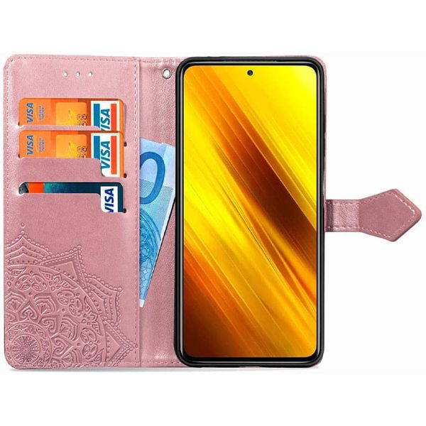 Шкіряний чохол (книжка) Art Case з візитницею для Realme C11 (2021) Рожевий (203752) 203752 фото