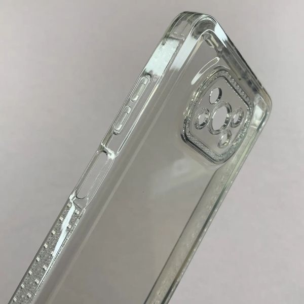 Чохол TPU Starfall Clear для Xiaomi Poco X3 Pro Сірий (251246) 251246 фото