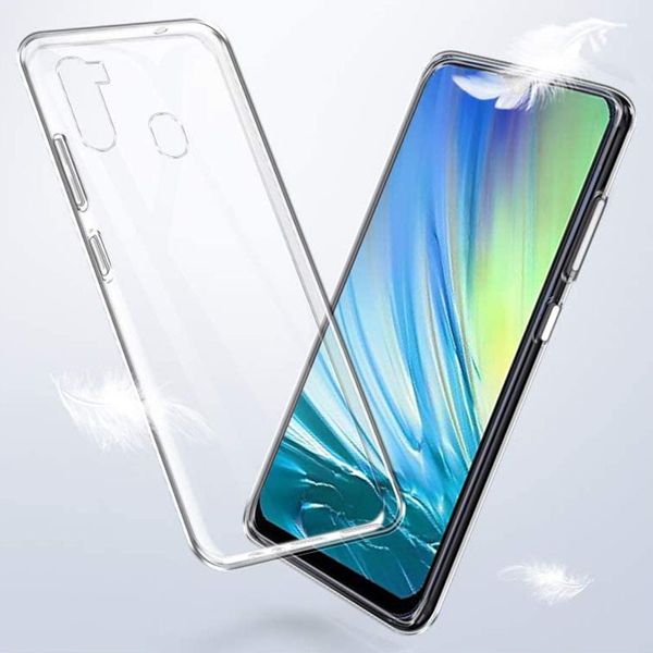 TPU чохол Epic Transparent 1,0mm для Samsung Galaxy A21 Безбарвний (прозорий) (129795) 129795 фото