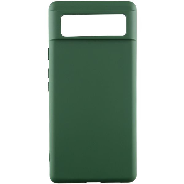 Чохол Silicone Cover Lakshmi (A) для Google Pixel 6 Pro Зелений / Dark green (266984) 266984 фото