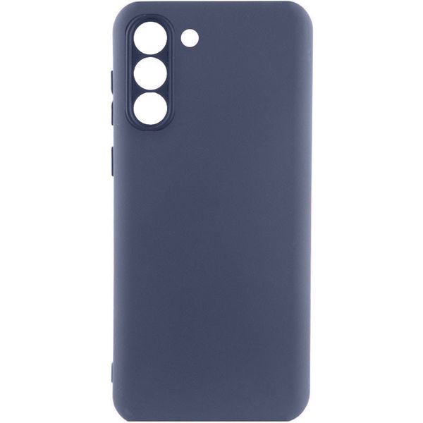 Чохол Silicone Cover Lakshmi Full Camera (A) для Samsung Galaxy S21 Синій / Midnight Blue (212460) 212460 фото