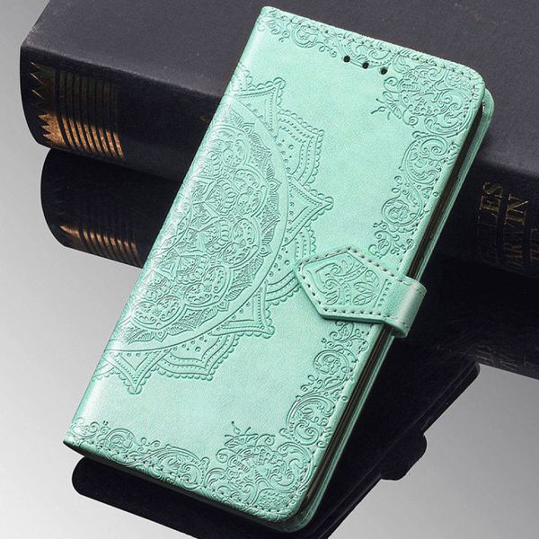 Шкіряний чохол (книжка) Art Case з візитницею для Xiaomi Redmi Note 12S Бірюзовий (258832) 258832 фото