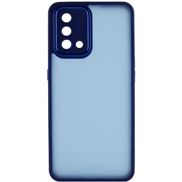 TPU+PC чохол Accent для Oppo A74 4G Blue (246129) 246129 фото