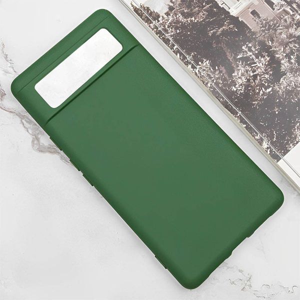 Чохол Silicone Cover Lakshmi (A) для Google Pixel 6 Pro Зелений / Dark green (266984) 266984 фото