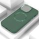 TPU чохол Bonbon Metal Style with MagSafe для Apple iPhone 14 Plus (6.7") Зелений / Pine green (251423) 251423 фото 2