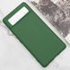 Чохол Silicone Cover Lakshmi (A) для Google Pixel 6 Pro Зелений / Dark green (266984) 266984 фото 2